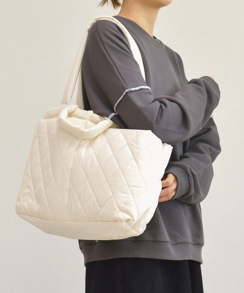 DAY CLOSET トートバッグ レディース 2wayダイヤキルティングトート