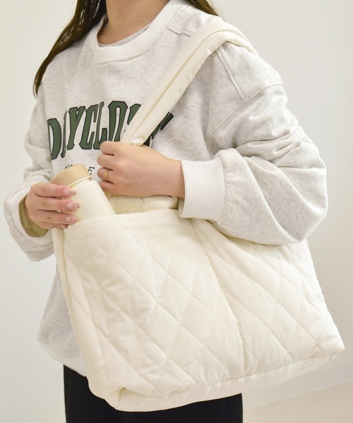 DAY CLOSET トートバッグ レディース 2wayダイヤキルティングトート