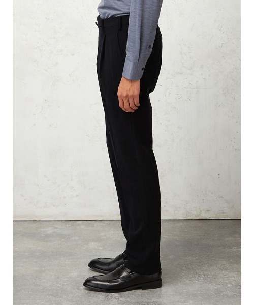 TRANS CONTINENTS（トランスコンチネンツ） スラックス ポリトリコット