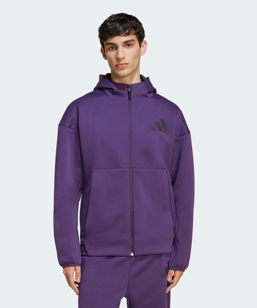 adidas パーカー Z.N.E. フルジップ フード付きトラック