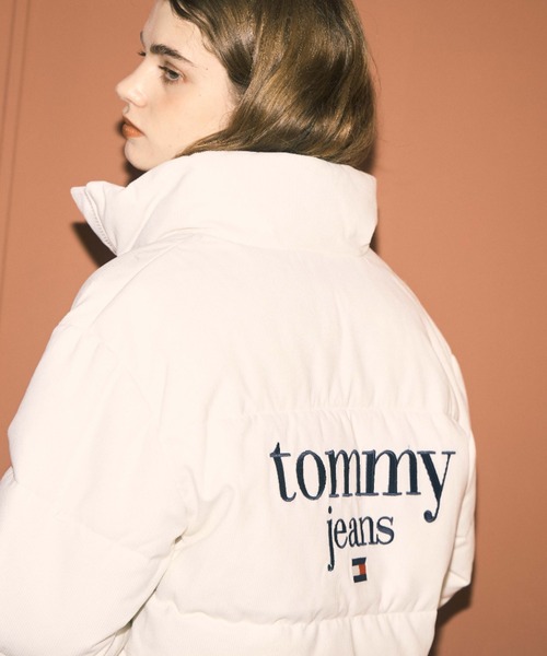 TOMMY JEANS ブルゾン アウター コープコーデュロイパファージャケット 