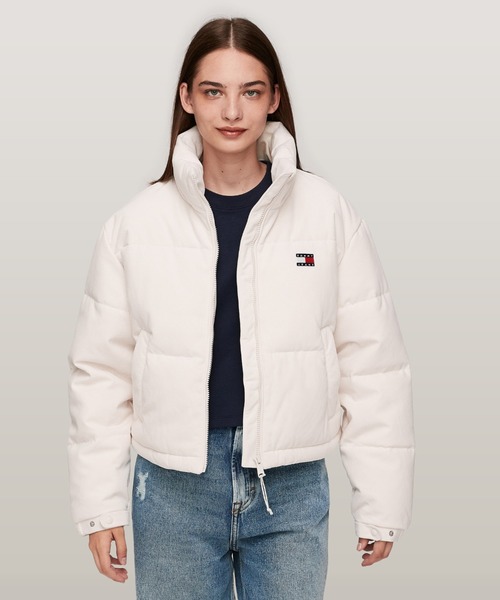  JEANS コーデュロイ ダウンジャケット クリーム色 LACーVERT ダウンコート ダウンジャケット 「選べる素材」新素材