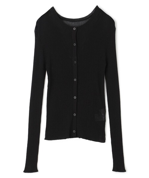 uncrave ニット シアーニット カーディガン（uncrave WHITE  