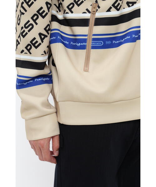 【新品】PEARLY GATES カラフルパーカー PEARLY GATES パーカー 「PEARLY GATES」ロゴパネル柄