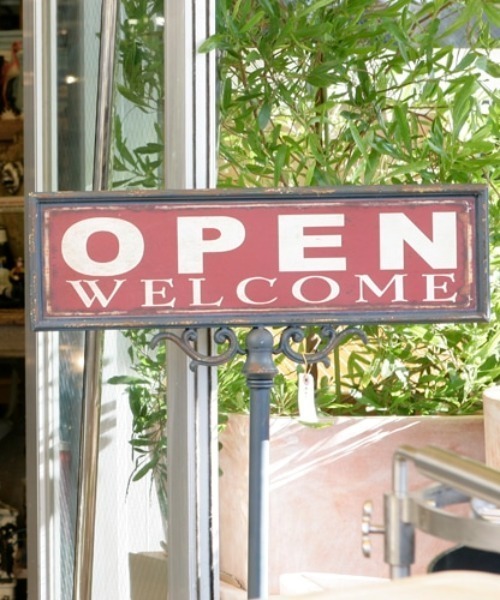 DULTON（ダルトン） インテリア OPEN-CLOSED SIGN STAND/ オープン