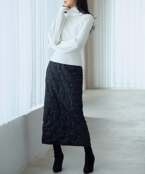 SAISON DE PAPILLON（セゾンドパピヨン） ニット セーター ポワン袖