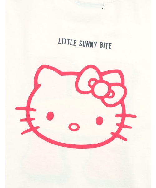 tシャツ 「little sunny bite」HELLO KITTY x little sunny bite long tee レディース メンズ Little sunny bite tシャツ 「HELLO KITTY x little bite」 long