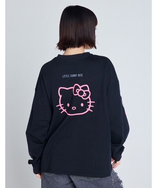 Little sunny bite tシャツ HELLO KITTY x little long tee