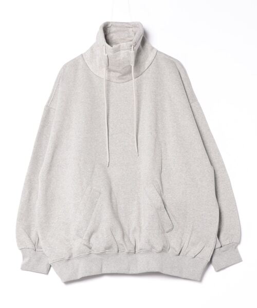 トレーナー スウェット a.p.o.v. ボリュームネックオーバーサイズ