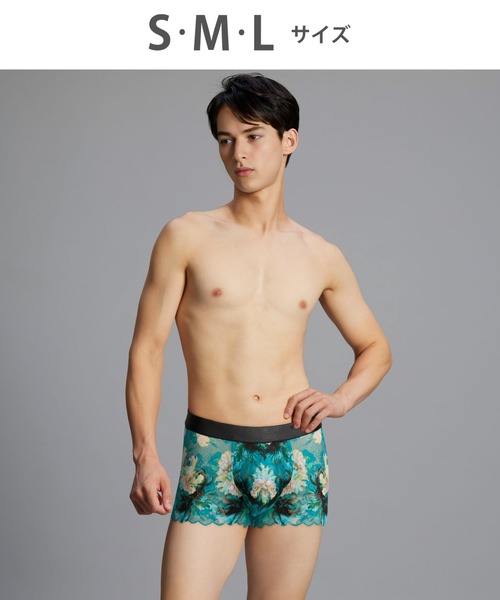 WACOAL MEN ボクサーパンツ 3色セット Lサイズ WACOAL MEN ボクサーパンツ 「レースボクサー」 ボクサーパンツ