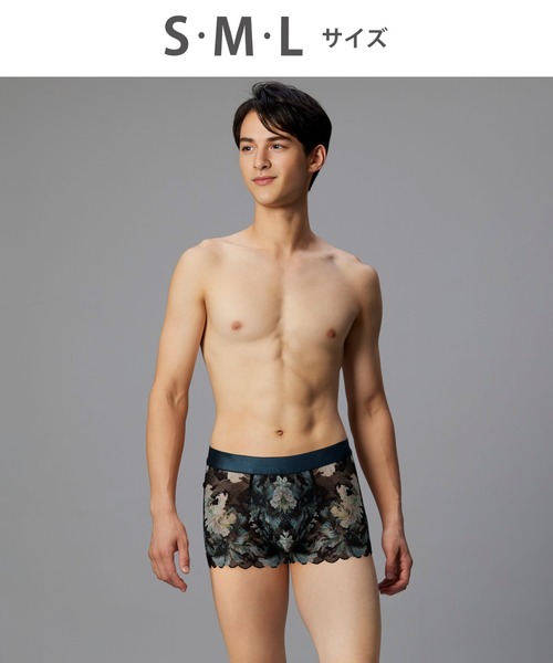 新しい WACOAL MEN ボクサーパンツ 「レースボクサー」 ボクサーパンツ 下着・アンダーウェア