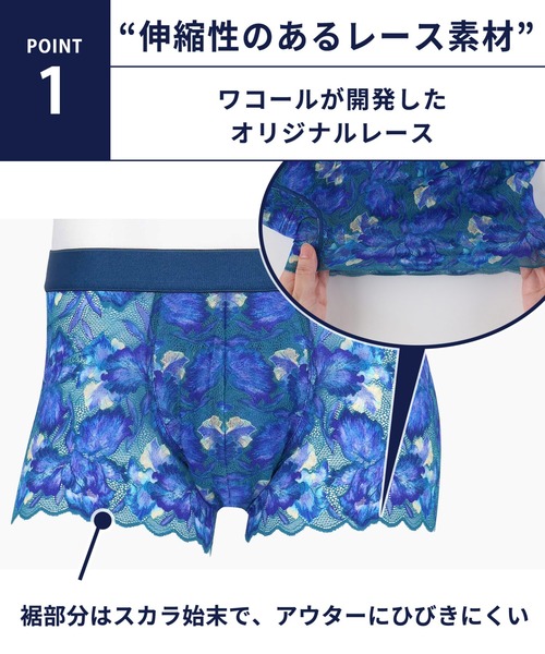 WACOAL MEN ボクサーパンツ 「レースボクサー」 ボクサーパンツ