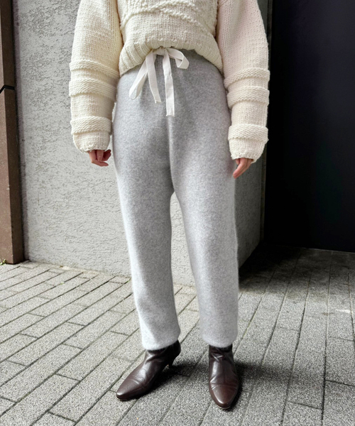 新品　EDIT.FOR LULU petite LULUアンゴラMIXパンツ 追加2》petite LULUアンゴラMIXパンツ（その他パンツ）｜EDIT