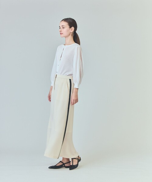 GRACE CLASS スカート ラインビジューロングスカート : ZOZOTOWN Yahoo