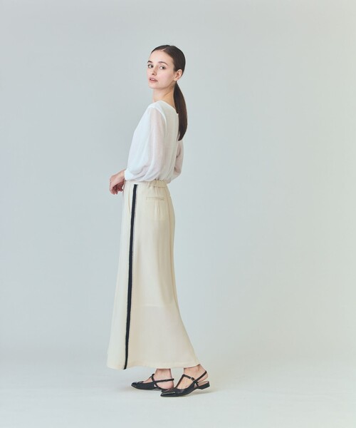 GRACE CLASS スカート ラインビジューロングスカート : ZOZOTOWN Yahoo