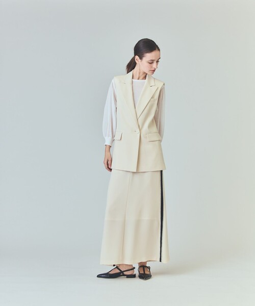 GRACE CLASS スカート ラインビジューロングスカート : ZOZOTOWN Yahoo