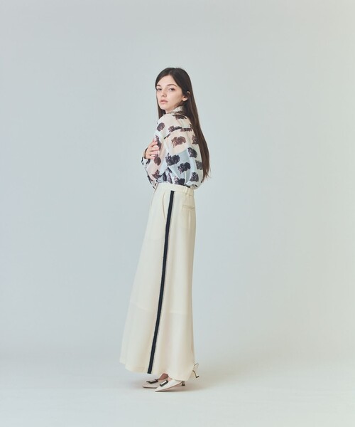 GRACE CLASS スカート ラインビジューロングスカート : ZOZOTOWN Yahoo