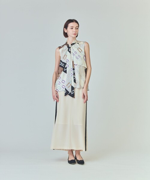 GRACE CLASS スカート ラインビジューロングスカート : ZOZOTOWN Yahoo