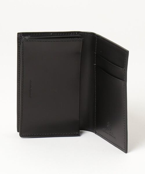 BROOKS BROTHERS カードケース カウレザー バイカラー