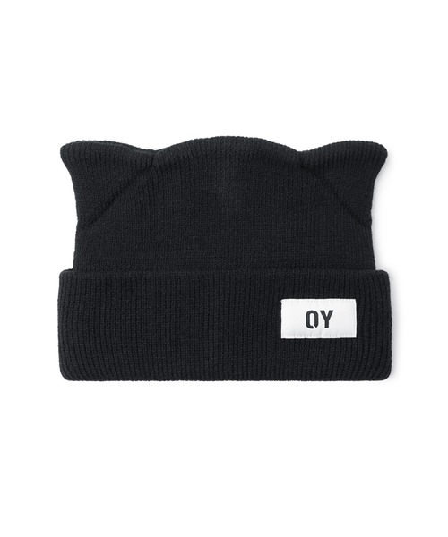 OY ニット帽 ニットキャップ 「OY/オーワイ」 EAR LOGO BEANIE