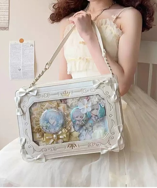 FREE STYLISTS ショルダーバッグ バッグ Y2K リボンオーロラ姫痛