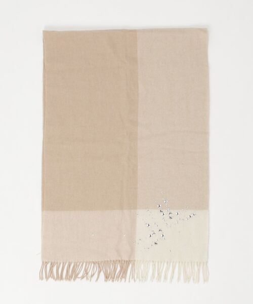 LANVIN ベージュ マフラー LANVIN en Bleu 「LANVIN Bleu」 マフラー - ベージュ レディース