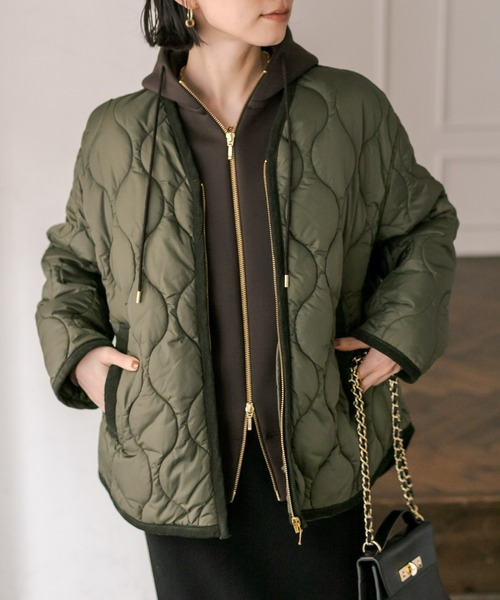 RIVE DROITE（リヴドロワ） ブルゾン FREE カーキ レディース