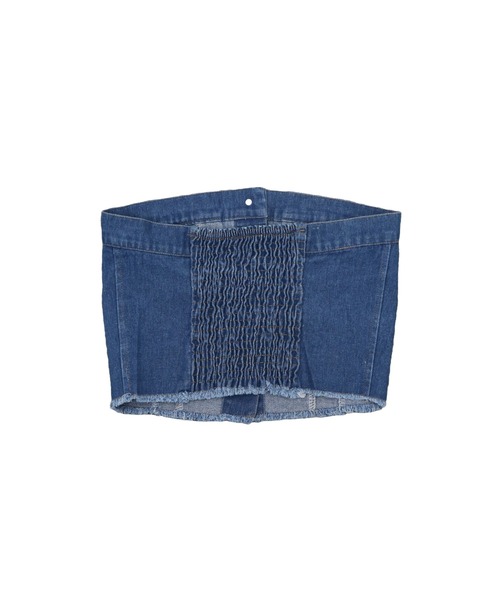 tinkerend（ティンカーエンド） チューブトップ ベアトップ Denim Tube