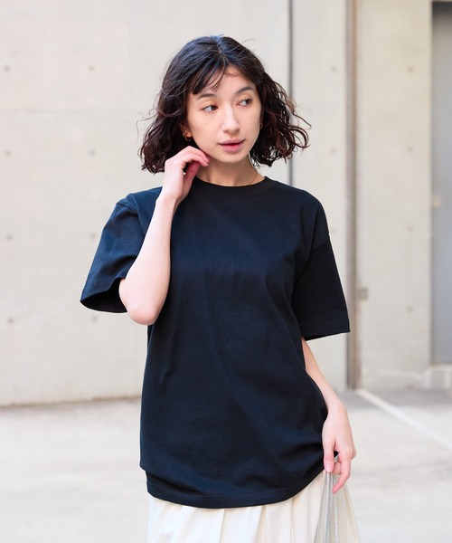 レディース トップス カットソー ユナイテッドアスレ お洒落 半袖 夏服 黒ティ United Athle（ユナイテッドアスレ） tシャツ レディース : ZOZOTOWN