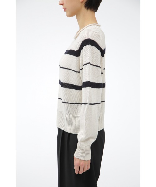 MARGARET HOWELL ニット・セーター アイボリー系 0401224N0025 MARGARET HOWELL ニット セーター LINEN COTTON レディース