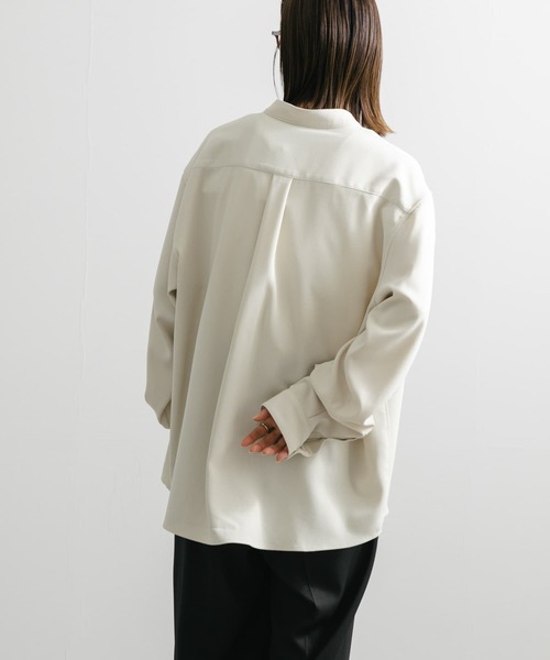 美品☆セシリーバンセン andreaホワイトシャツ ワイシャツ ホワイト ドビー LANVIN｜CHOYA SHIRT（チョーヤ