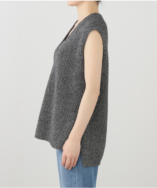 VERMEIL par iena ベスト ジレ ATON エイトン V-NECK VEST