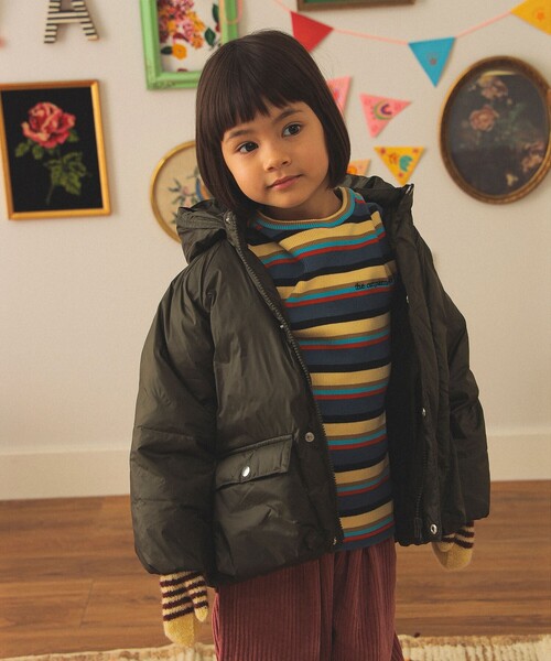 140cm☆こどもビームス　ダウンジャケット こども ビームス ダウン アウター フード ダウン ブルゾン 2025FW（110