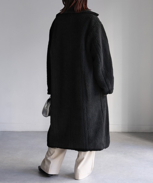 「Riberry」 コート MEDIUM モカ レディース_画像2