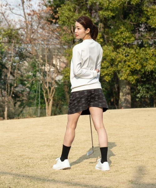 トレーナー スウェット 「Kappa/カッパ」レディースダンボールニットスウェット　ゴルフ レディース Kappa トレーナー スウェット 「Kappa/カッパ」レディース
