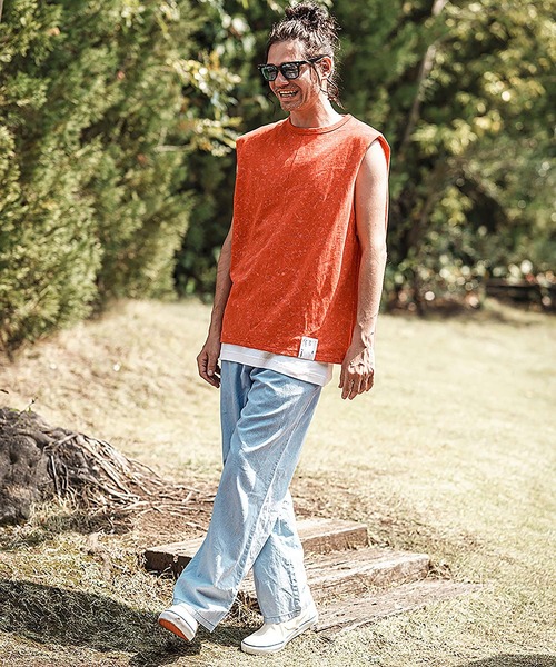 CAMBIO（カンビオ） ワイドパンツ パンツ mp13594- Cotton Linen Denim