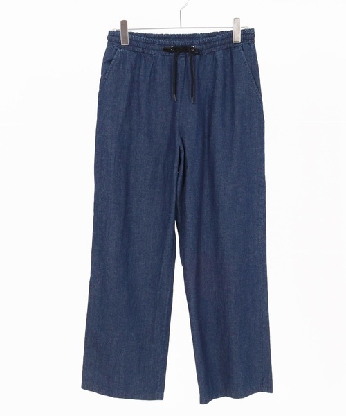 CAMBIO（カンビオ） ワイドパンツ パンツ mp13594- Cotton Linen Denim
