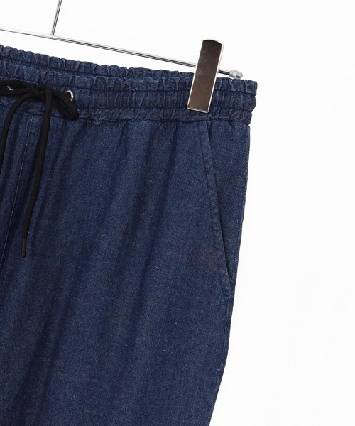 CAMBIO（カンビオ） ワイドパンツ パンツ mp13594- Cotton Linen Denim