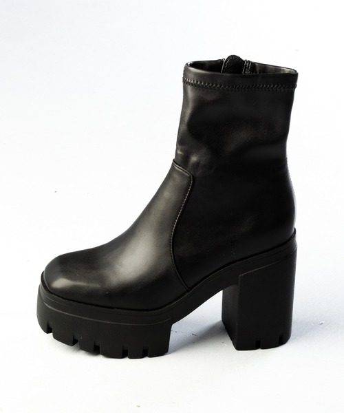 「attagirl」 ショートブーツ S ブラック系その他 レディース_画像3