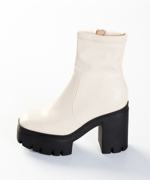 「attagirl」 ショートブーツ S ブラック系その他 レディース_画像4