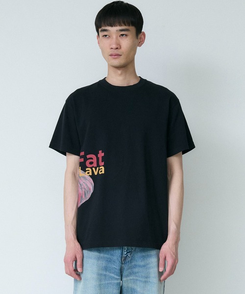 Johnbull（ジョンブル） tシャツ ファットラヴァ ブラックTシャツ