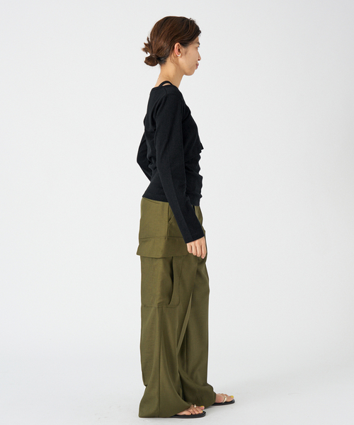 tシャツ ONIT/オニット SHORT LS TEE+AS CAMI レディース IENA tシャツ ONIT/オニット SHORT LS TEE+AS CAMI レディース