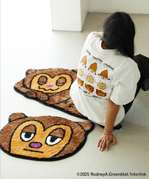 LAROUTE（ラルート） ラグ ラグマット 「Parappa The Rapper×LAROUTE