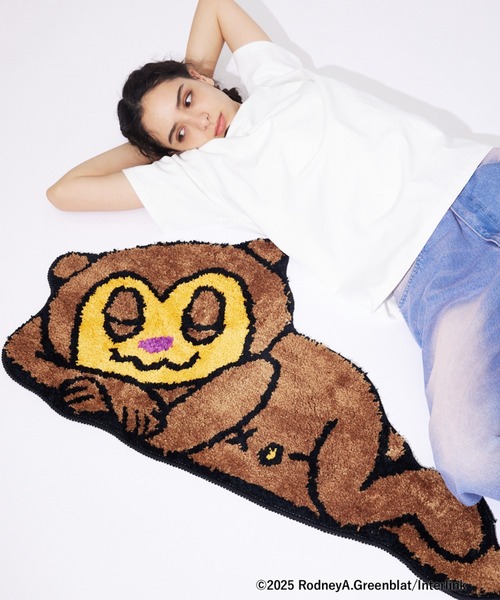 LAROUTE（ラルート） ラグ ラグマット 「Parappa The Rapper×LAROUTE