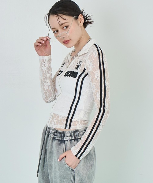 ANAP（アナップ） ブルゾン アウター ゲーミング ZIP レース
