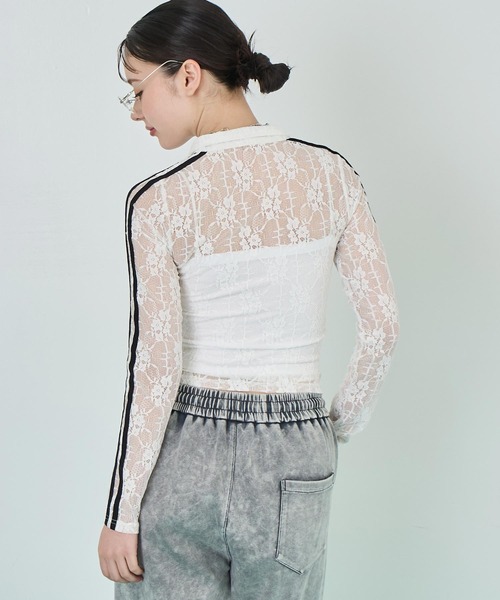 ANAP（アナップ） ブルゾン アウター ゲーミング ZIP レース