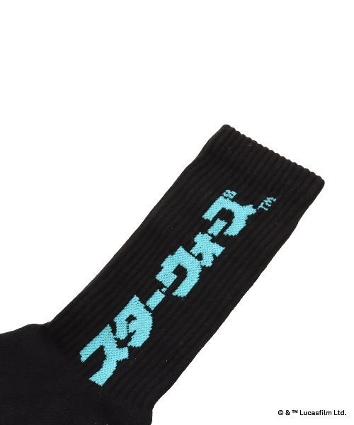 STAR WARS（スター・ウォーズ） 靴下 atmos STAR WARS カタカナ Logo