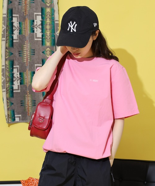 NERDY スマホショルダー tシャツ ウーブンベーシック Tシャツ メンズ
