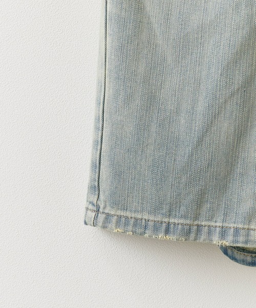 Theater code ジーンズ Remake processed four-pocket denim