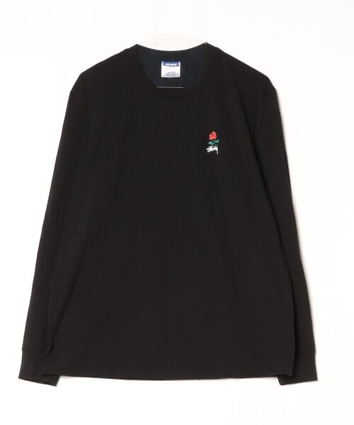 【STUSSY】長袖 Tシャツ STUSSY 「STUSSY」 長袖Tシャツ L ブラック メンズ : ZOZOTOWN